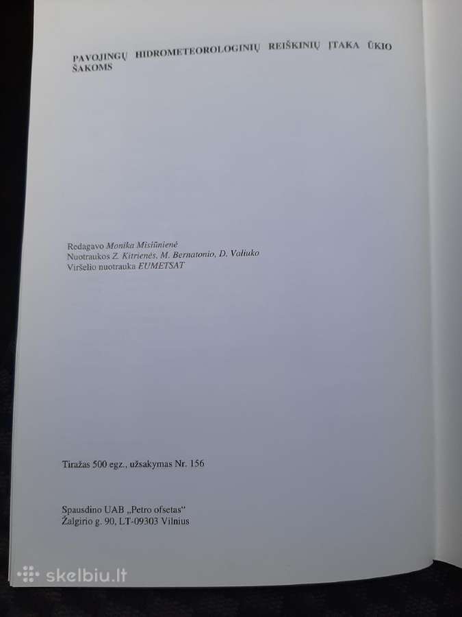 Pavojingų hidrometeorologinių reiškinių įtaka ūkio - nuotraukos Nr. 4