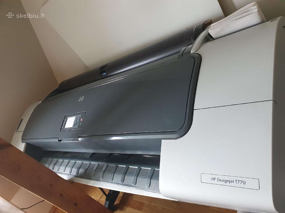 Naudotas Hp T770 44" spausdintuvas - nuotraukos Nr. 2