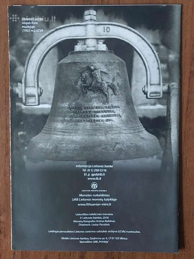 Parduodu lankstinukus - 2 Euro Lietuva . - nuotraukos Nr. 7