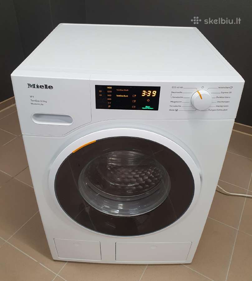 Miele W1 T-dos & 8kg Modern Life - nuotraukos Nr. 8