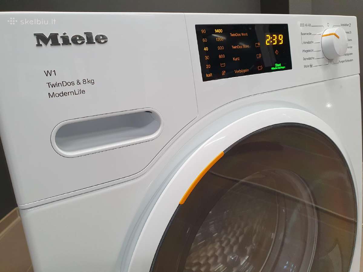 Miele W1 T-dos & 8kg Modern Life - nuotraukos Nr. 6