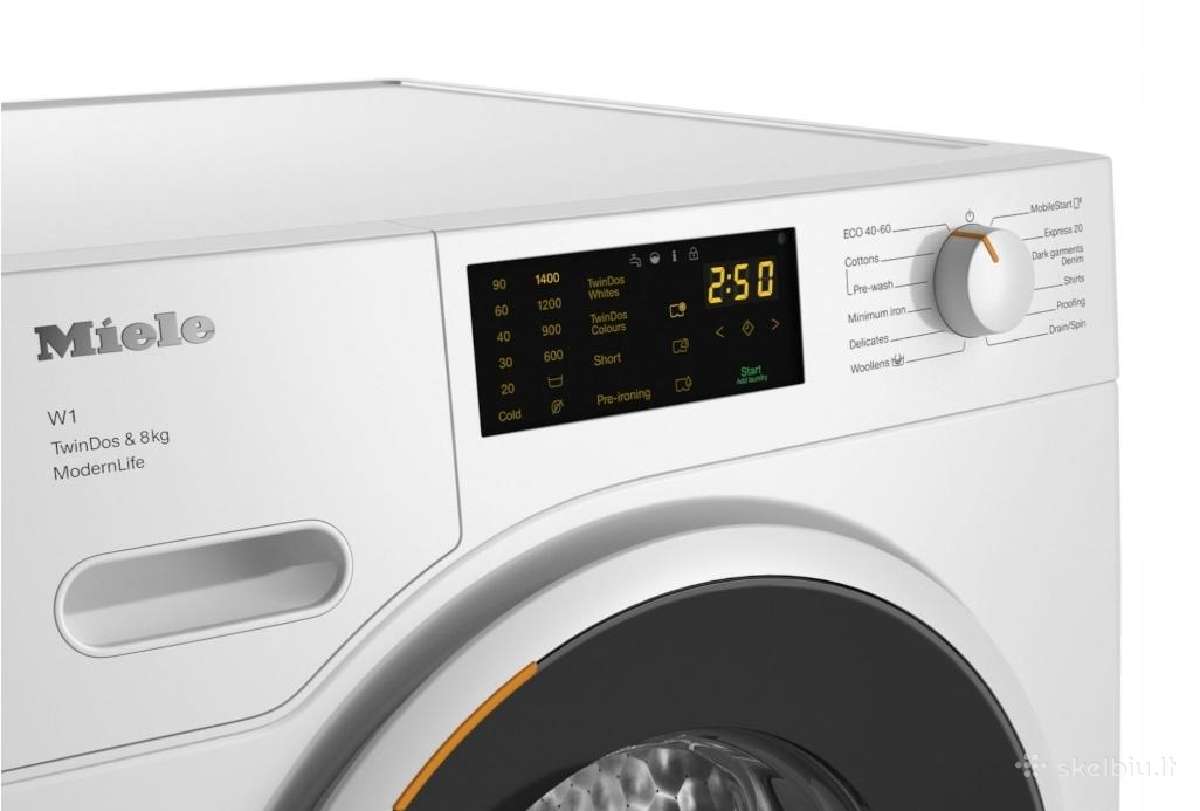 Miele W1 T-dos & 8kg Modern Life - nuotraukos Nr. 2