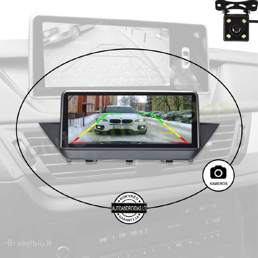 Bmw X1 E84 2009-15 Android multimedia Usb/GPS/WiFi - nuotraukos Nr. 6