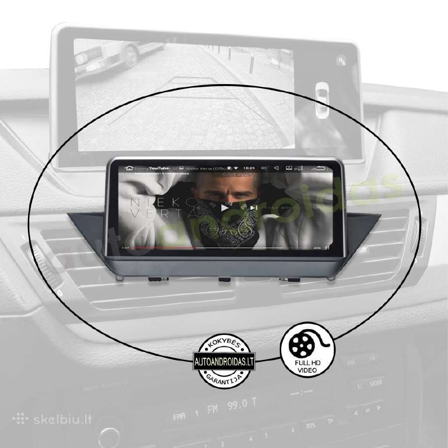 Bmw X1 E84 2009-15 Android multimedia Usb/GPS/WiFi - nuotraukos Nr. 8