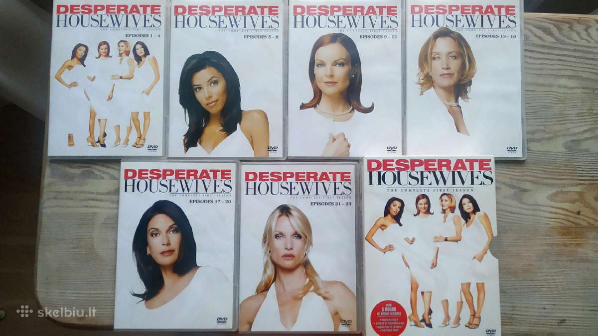 Dvd diskai Desperate House Wives 1 ir 2 sezonai - nuotraukos Nr. 4