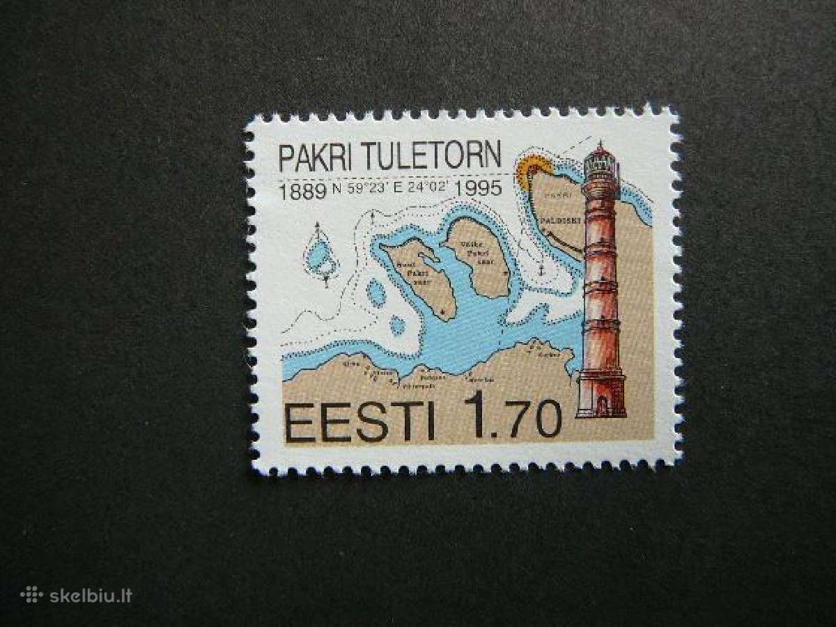 Svyturiai Estija 1995 Mnh es256s