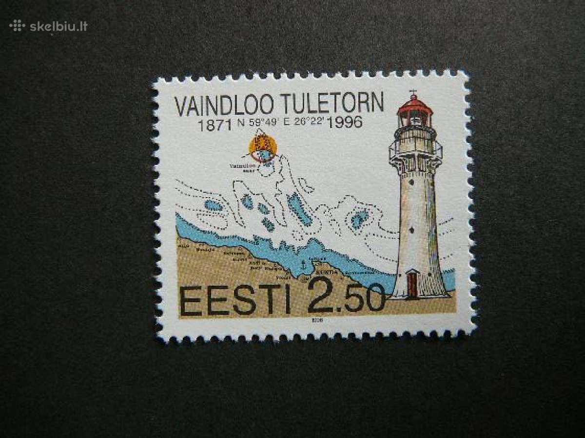 Svyturiai Estija 1996 Mnh es283s