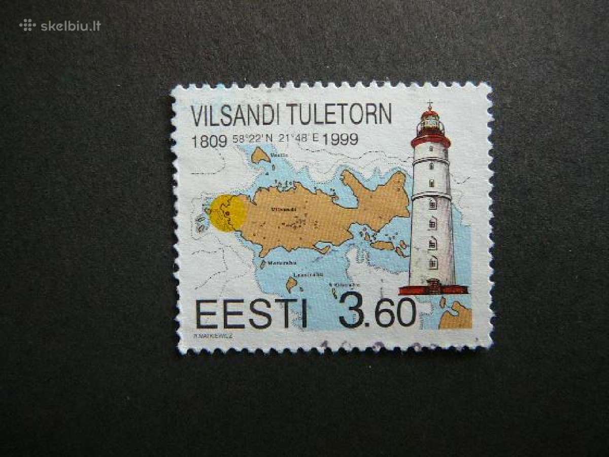 Svyturiai Estija 1999 Mnh es339s
