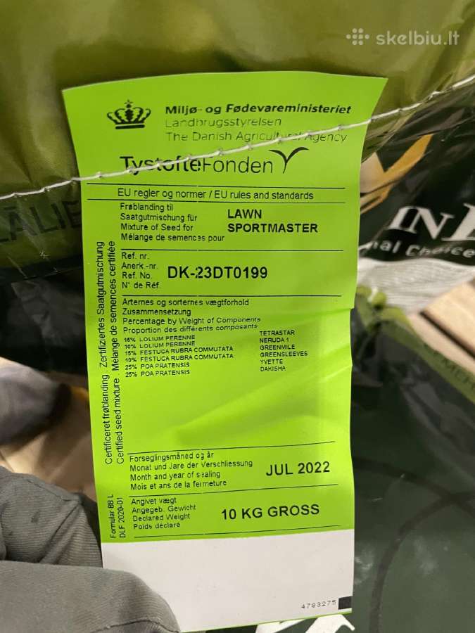 Dlf Daniški vejų sėklų mišinai vejoms - nuotraukos Nr. 4