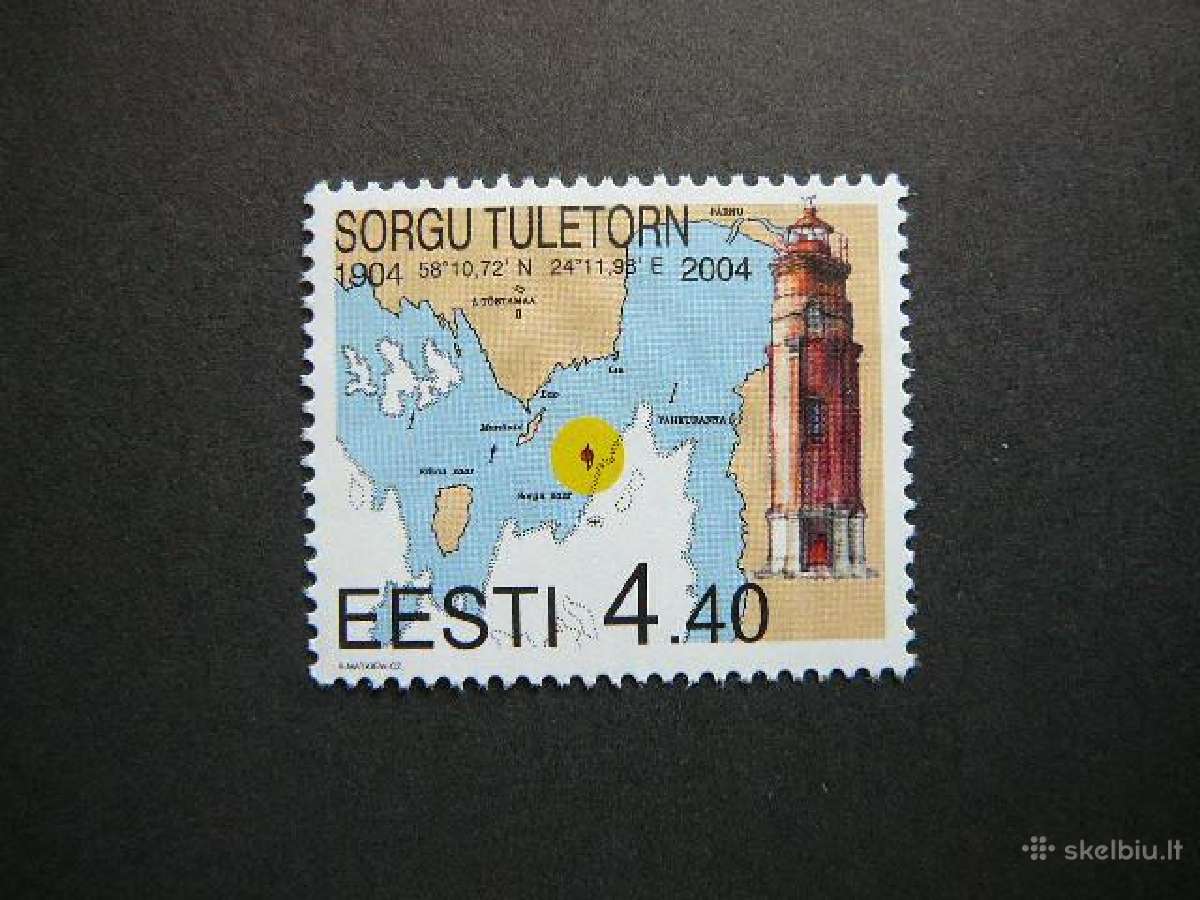 Svyturiai Estija 2004 Mnh es478s