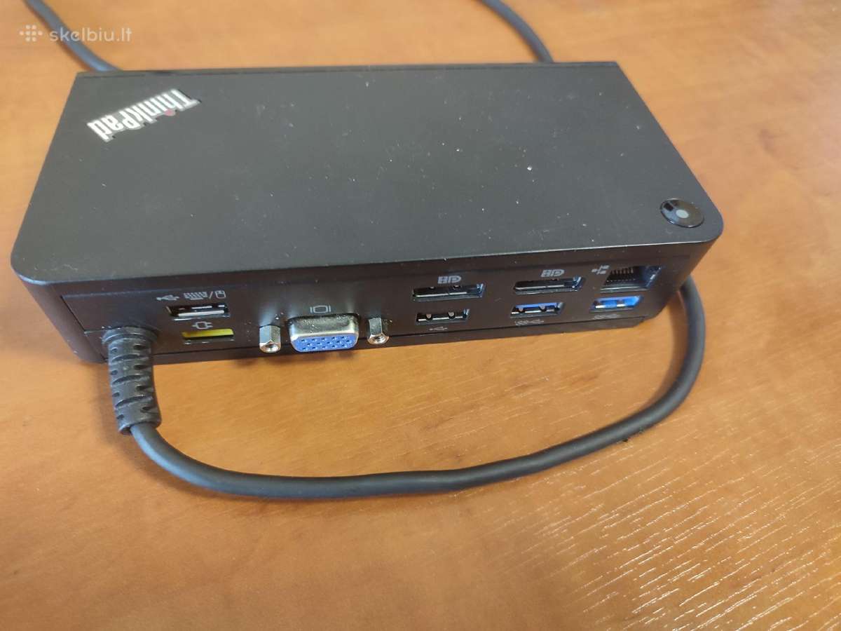 Lenovo Thinkpad docking station (40a7, 40a4) - nuotraukos Nr. 2