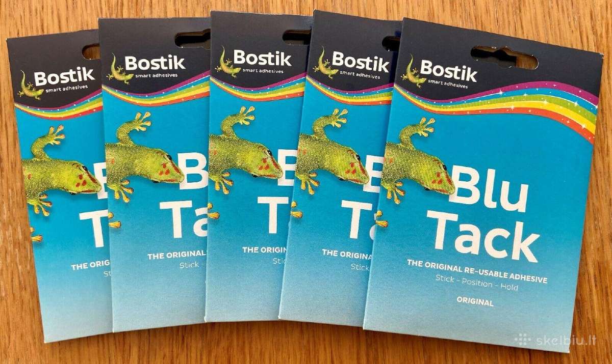 Bostik Blu Tack - pagalbininkas namuose ar biure - nuotraukos Nr. 2