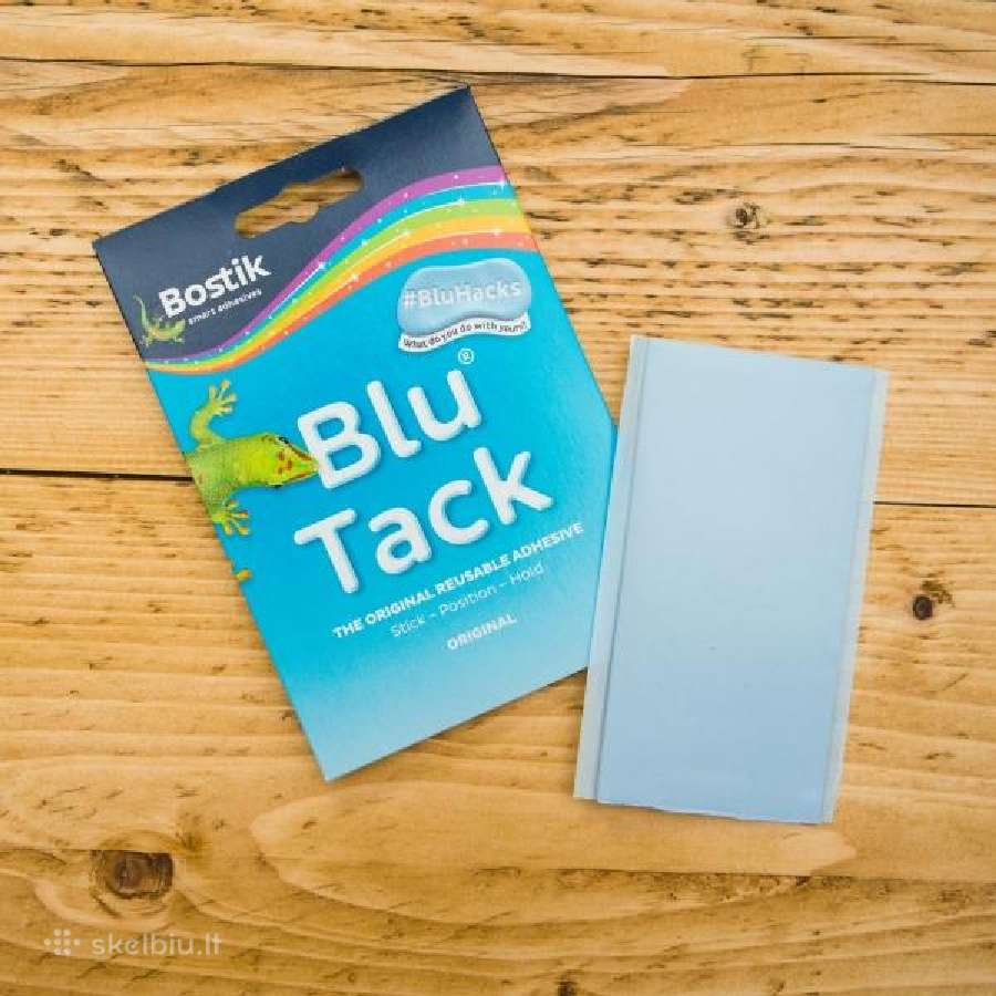 Bostik Blu Tack - pagalbininkas namuose ar biure