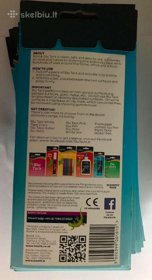 Bostik Blu Tack - pagalbininkas namuose ar biure - nuotraukos Nr. 7