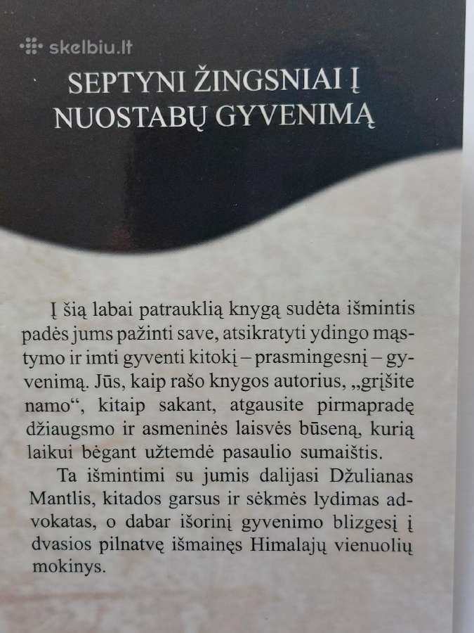 Robin Sharma - Ką Tau skyrė likimas . - nuotraukos Nr. 6