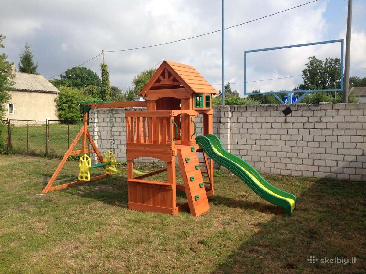 Vaikų žaidimo aikštelės laukui Woodlit kedras - nuotraukos Nr. 7