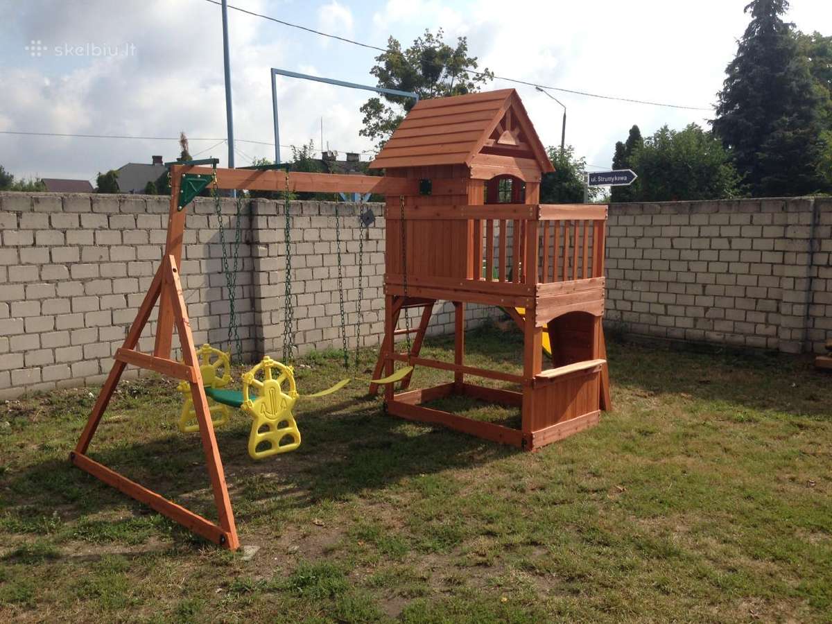 Vaikų žaidimo aikštelės laukui Woodlit kedras - nuotraukos Nr. 8