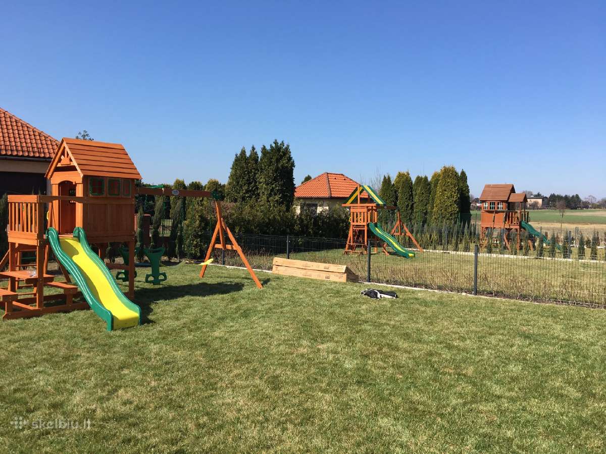 Vaikų žaidimo aikštelės laukui Woodlit kedras - nuotraukos Nr. 11