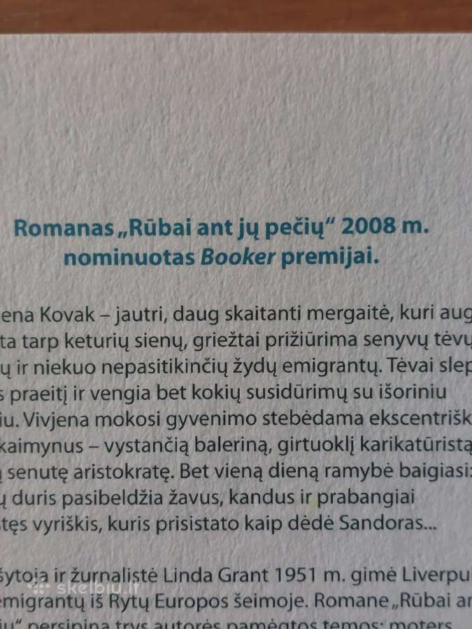 Linda Grant - Rūbai ant Jų pečių . - nuotraukos Nr. 4