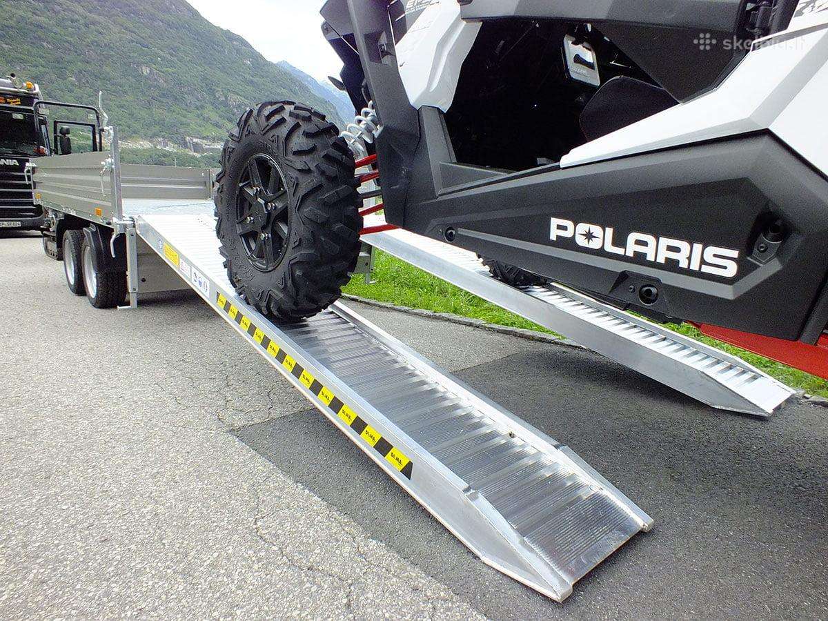 Aliuminė rampa motociklui 1500/2000 mm ilgio - nuotraukos Nr. 7