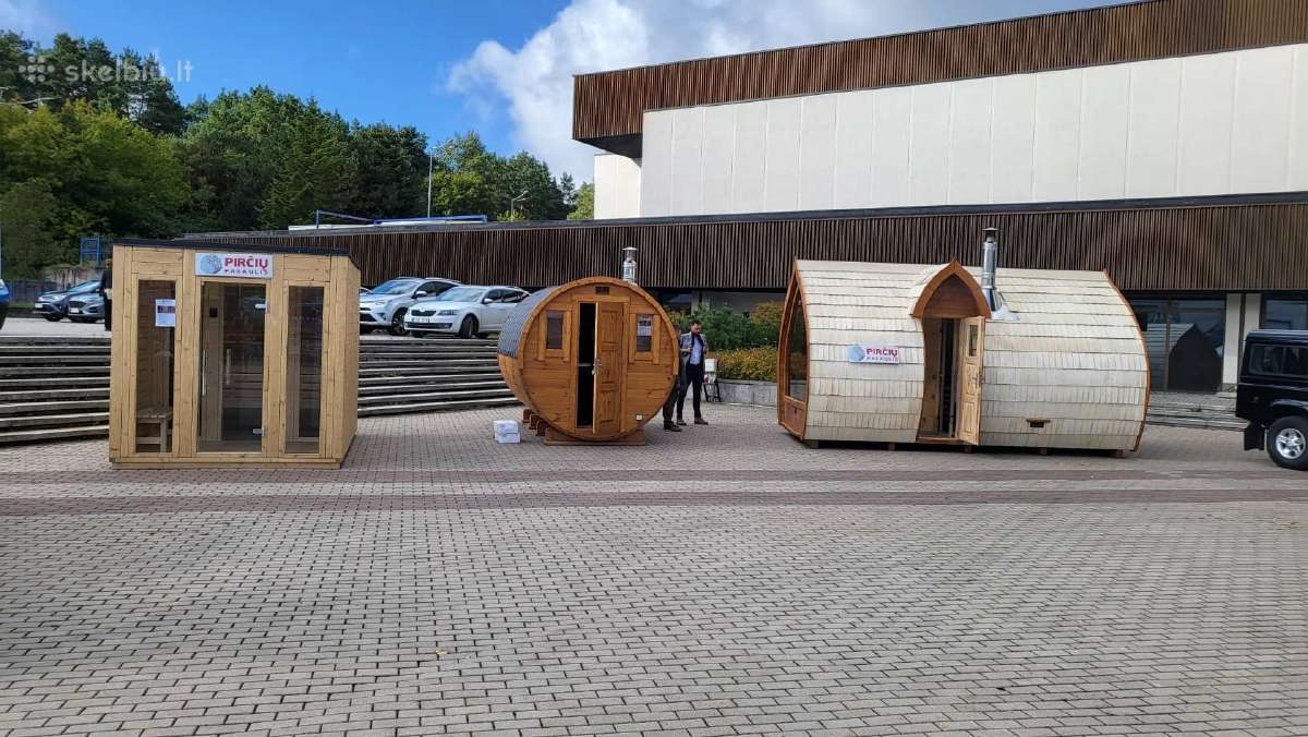 Lauko pirtys Pigiai Kokybiškai Medžiagos pirtims - nuotraukos Nr. 5