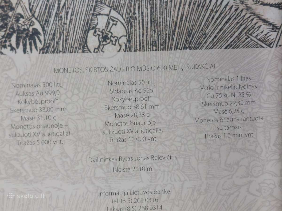 Lankstinukas - Žalgirio mūšio 600 metų sukakčiai - nuotraukos Nr. 4