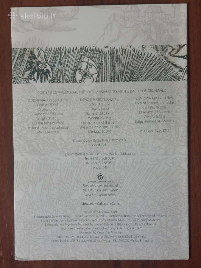 Lankstinukas - Žalgirio mūšio 600 metų sukakčiai - nuotraukos Nr. 6