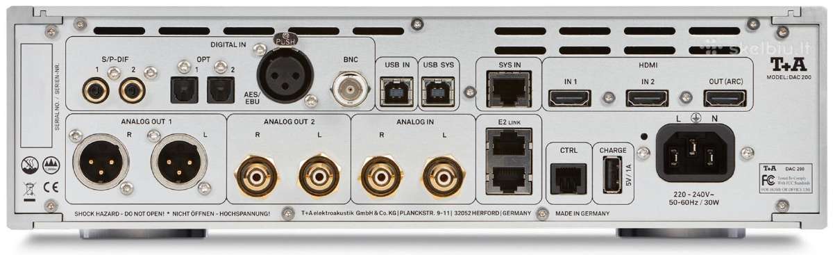 T+a Ha200 headphone amplifier black + Hdmi module - nuotraukos Nr. 7