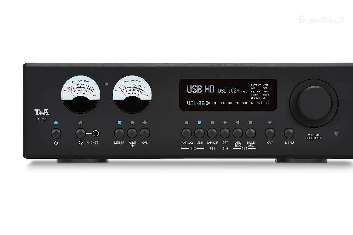 T+a Ha200 headphone amplifier black + Hdmi module - nuotraukos Nr. 6