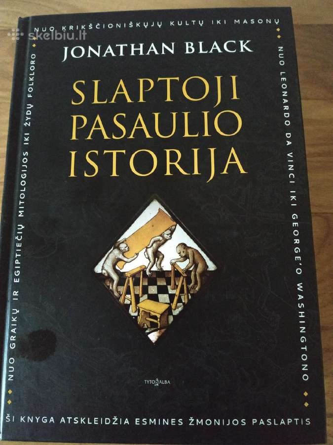 J.black knyga "Slaptoji pasaulio istorija"