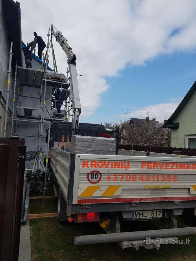 Kroviniu pervežimas,fiskaro krano nuoma - nuotraukos Nr. 11