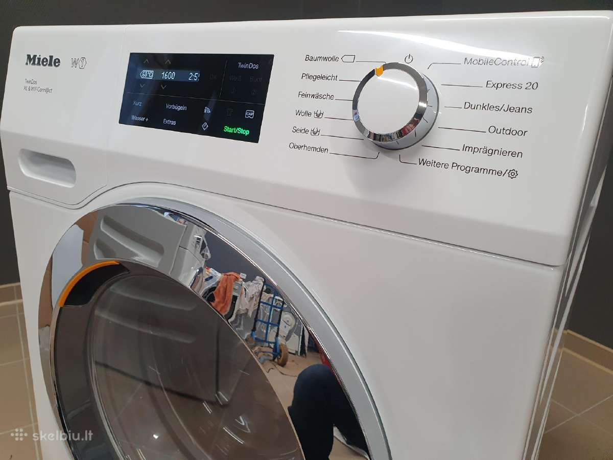 Miele W1 T- Dos XL & WiFi Conn@ct 9kg A+++ - nuotraukos Nr. 13