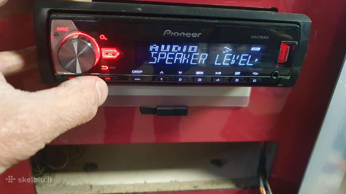 Parduodu pioneer mvh-x580dab - nuotraukos Nr. 9