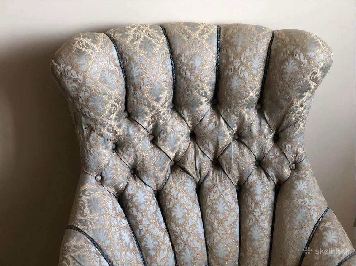 Vintažinis Parker Knoll Albert krėslas - nuotraukos Nr. 2