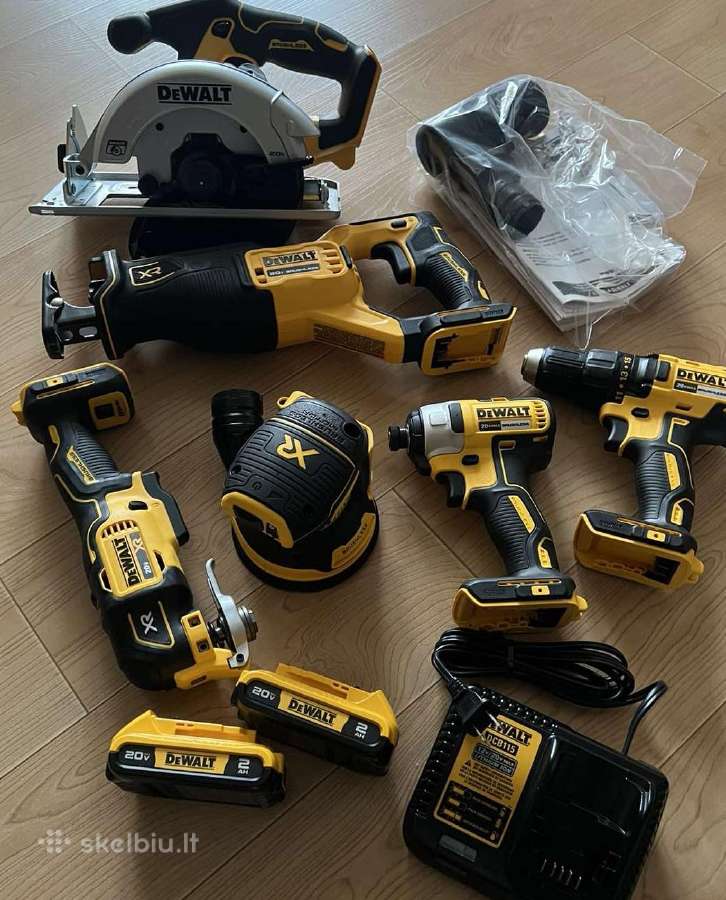 Nauji Dewalt 18v įrankiai galime iškomplektuoti - nuotraukos Nr. 2