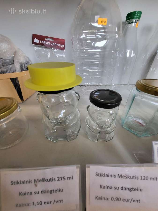 Nauji 280ml,500ml,720ml stiklainiai, ir dangteliai - nuotraukos Nr. 9