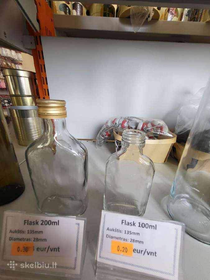 Nauji 280ml,500ml,720ml stiklainiai, ir dangteliai - nuotraukos Nr. 13