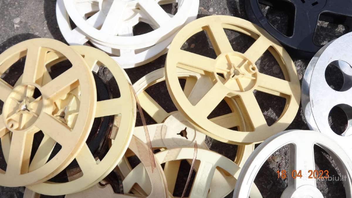 Ritės 8 mm ir 16 mm kino juostoms - nuotraukos Nr. 3
