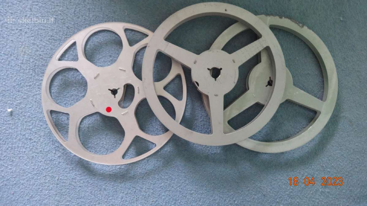 Ritės 8 mm ir 16 mm kino juostoms - nuotraukos Nr. 9