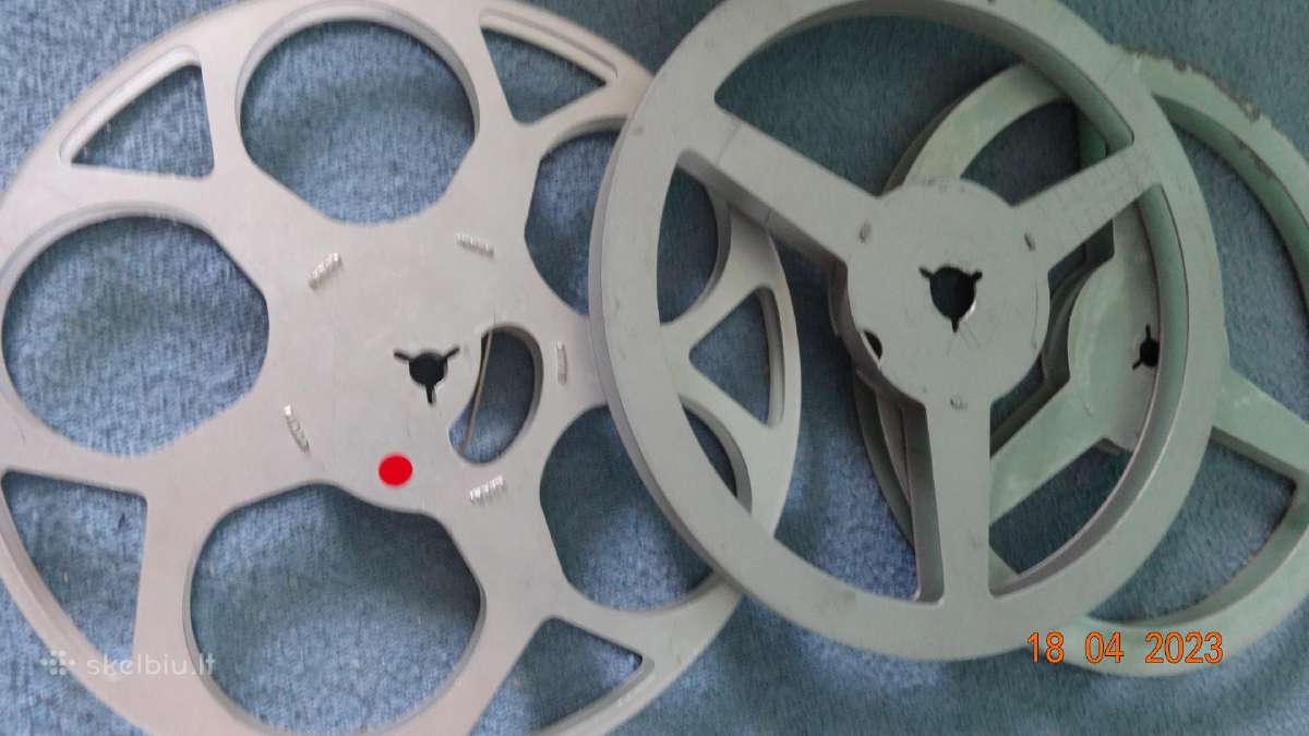 Ritės 8 mm ir 16 mm kino juostoms - nuotraukos Nr. 10