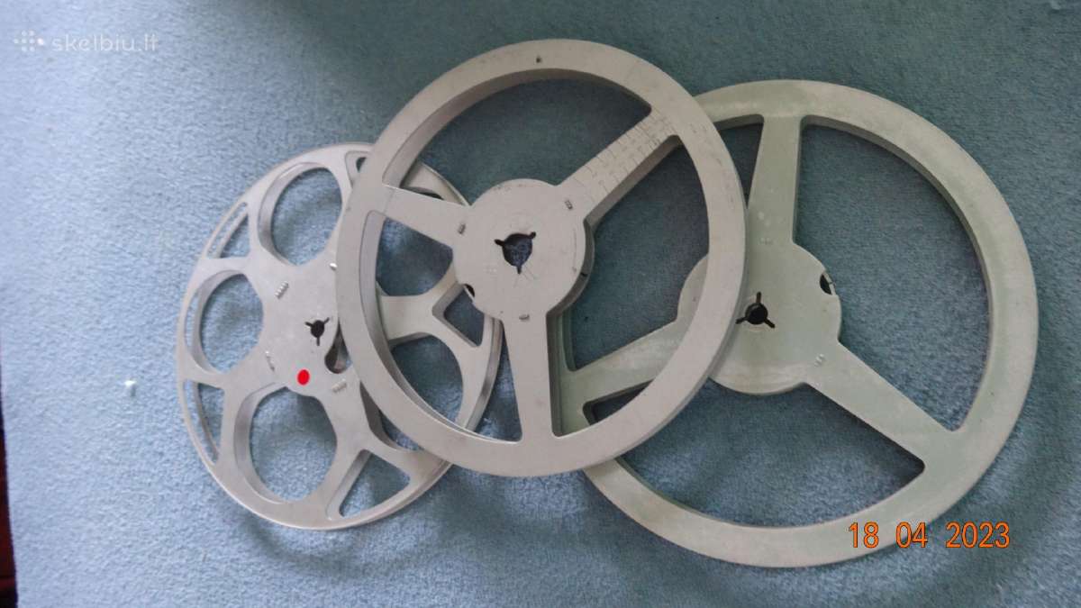 Ritės 8 mm ir 16 mm kino juostoms - nuotraukos Nr. 11
