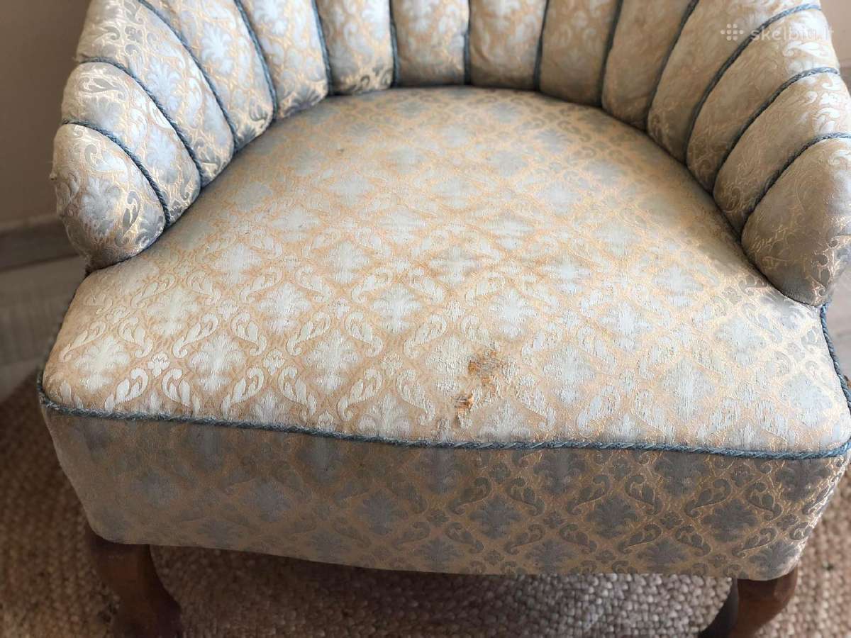 Vintažinis Parker Knoll Albert krėslas - nuotraukos Nr. 4