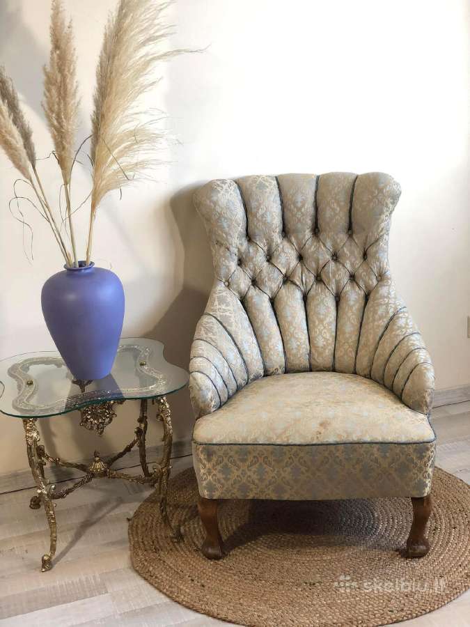 Vintažinis Parker Knoll Albert krėslas - nuotraukos Nr. 5