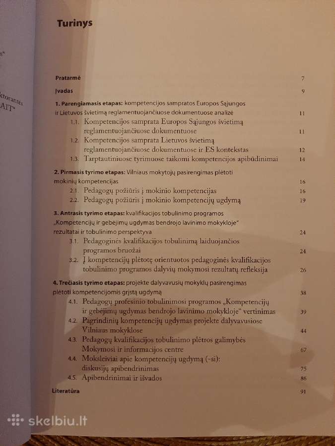 Kompetencijomis grįsto ugdymo prielaidos Vilniaus - nuotraukos Nr. 2