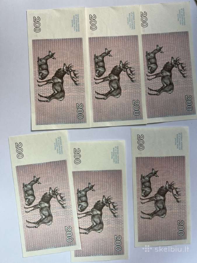 200 talonu 1993 Unc