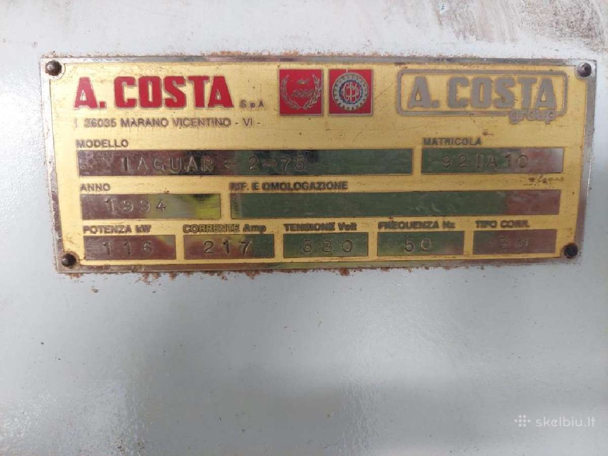 1994 A.costa Jaguar 2-75 - nuotraukos Nr. 5