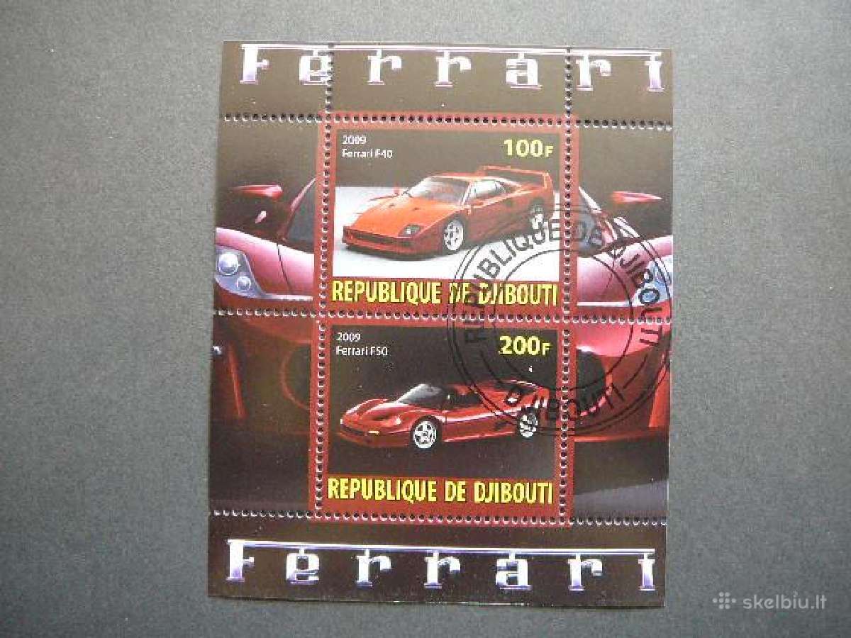 Automobiliai Ferrari antsp. g013a