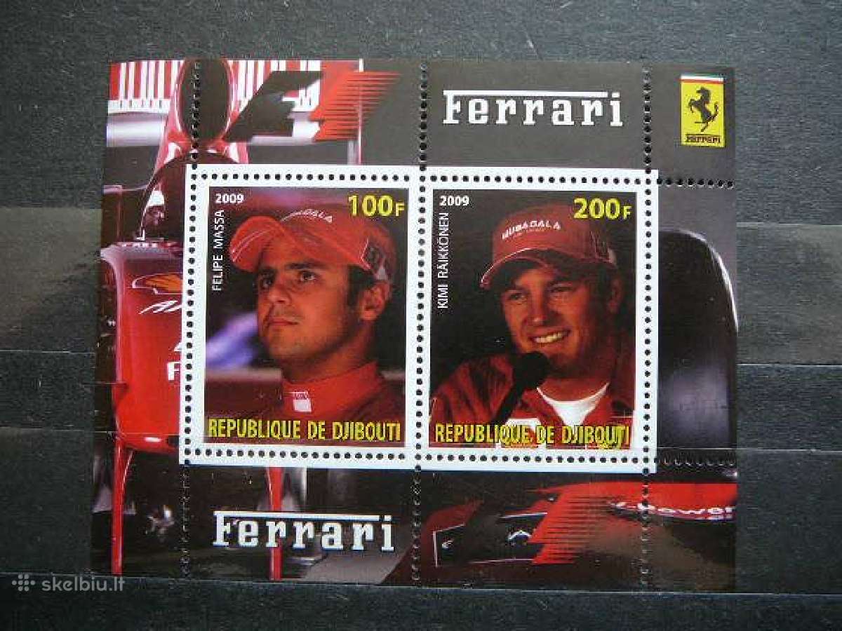 Automobiliai Ferrari svarus g012sa