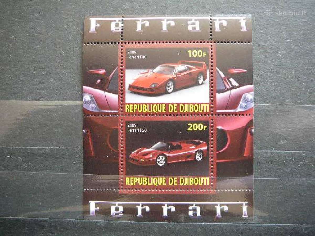 Automobiliai Ferrari svarus g013sa