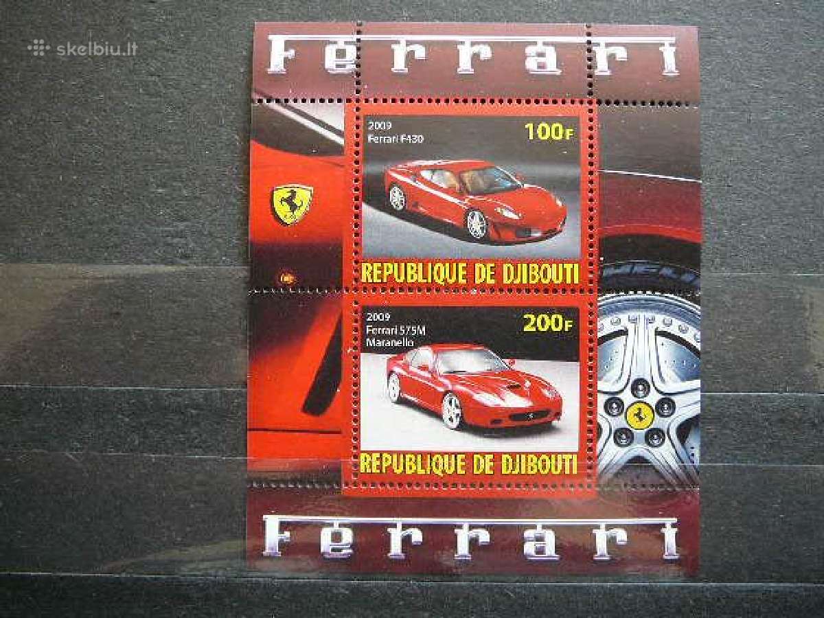 Automobiliai Ferrari svarus g015sa